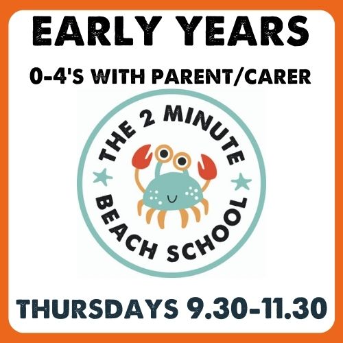 Early years (0-4 with patient and carer). Thursday 9.30 - 11.30